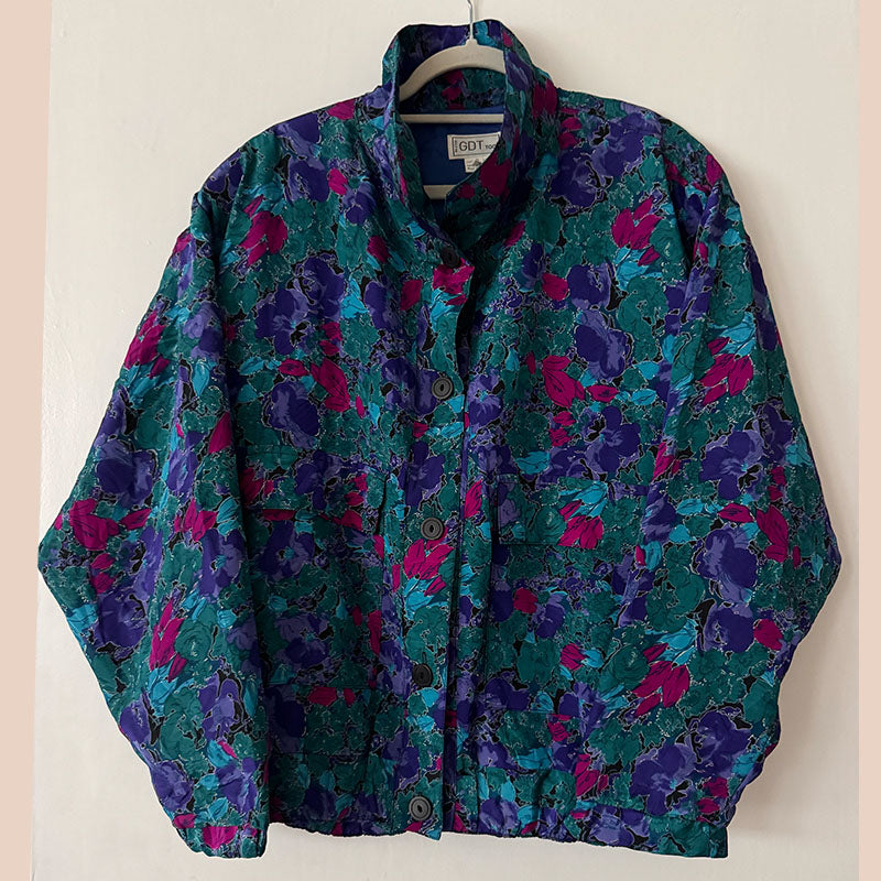 Blue/Green Vintage Jacket - M