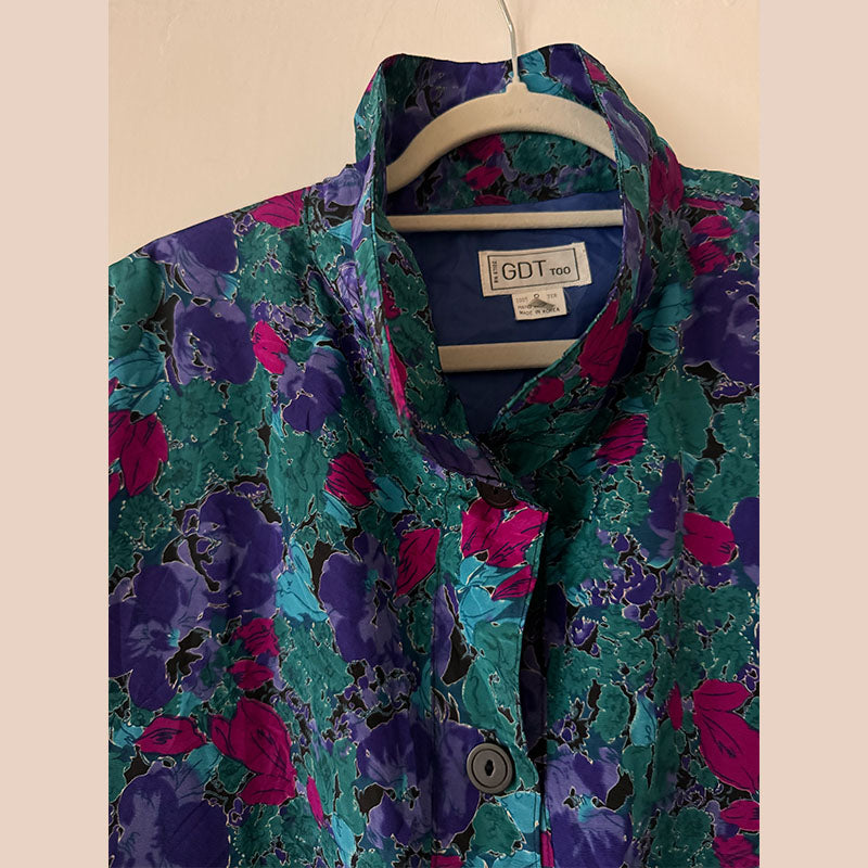 Blue/Green Vintage Jacket - M