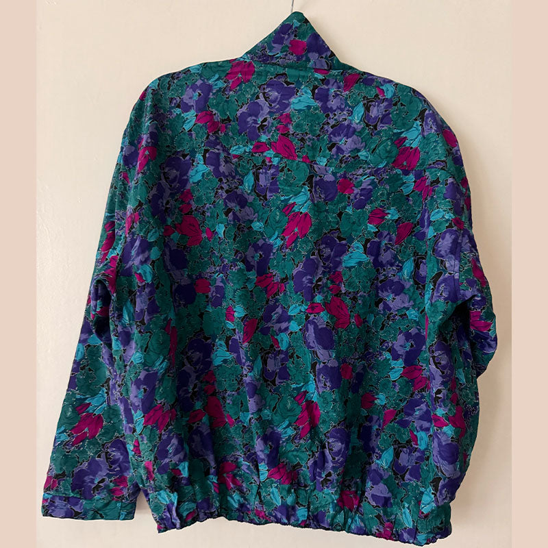 Blue/Green Vintage Jacket - M