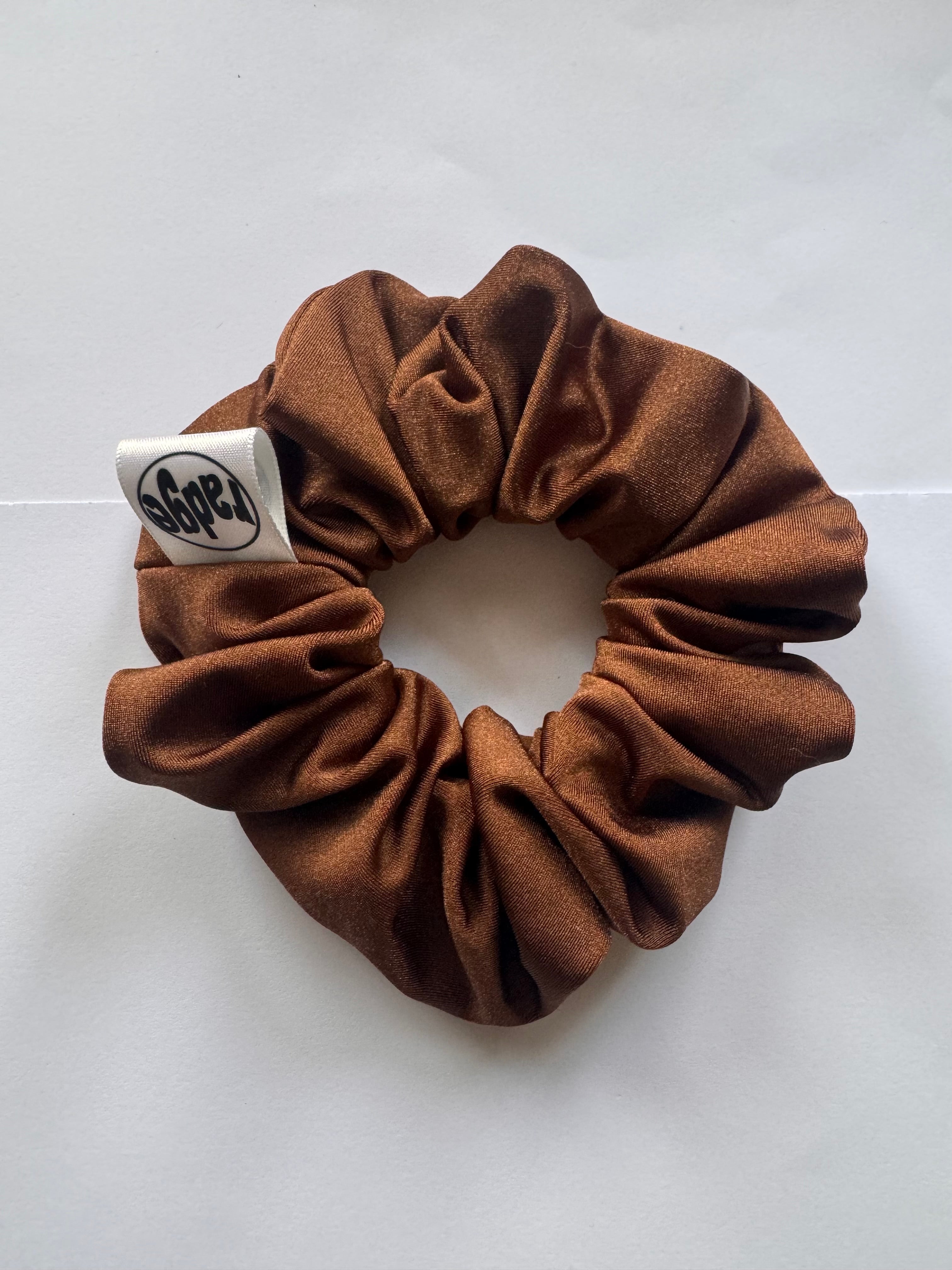 Brown Scrunchie