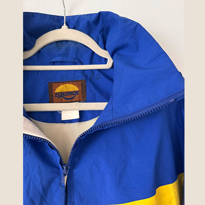Blue/ Yellow Vintage Jacket - L