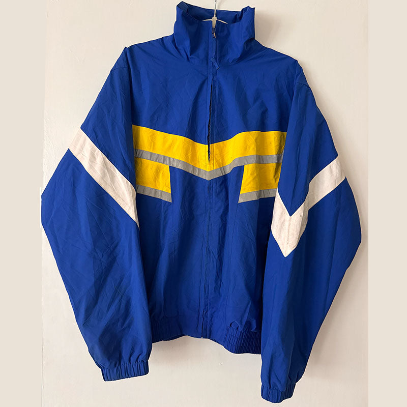 Blue/ Yellow Vintage Jacket - L