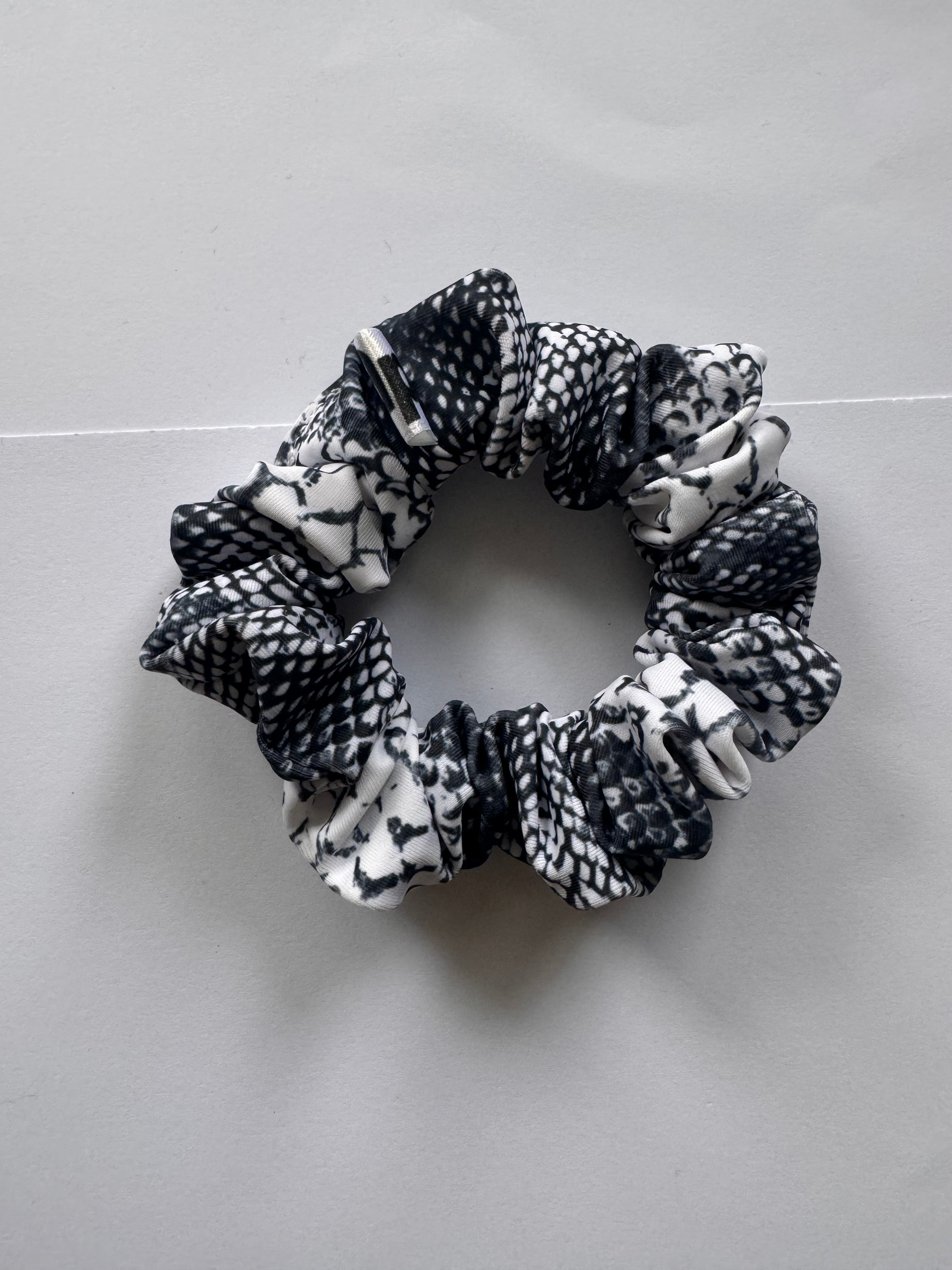 Snake Print Mini Scrunchie