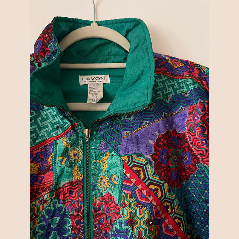 Multicoloured Funky Jacket - L