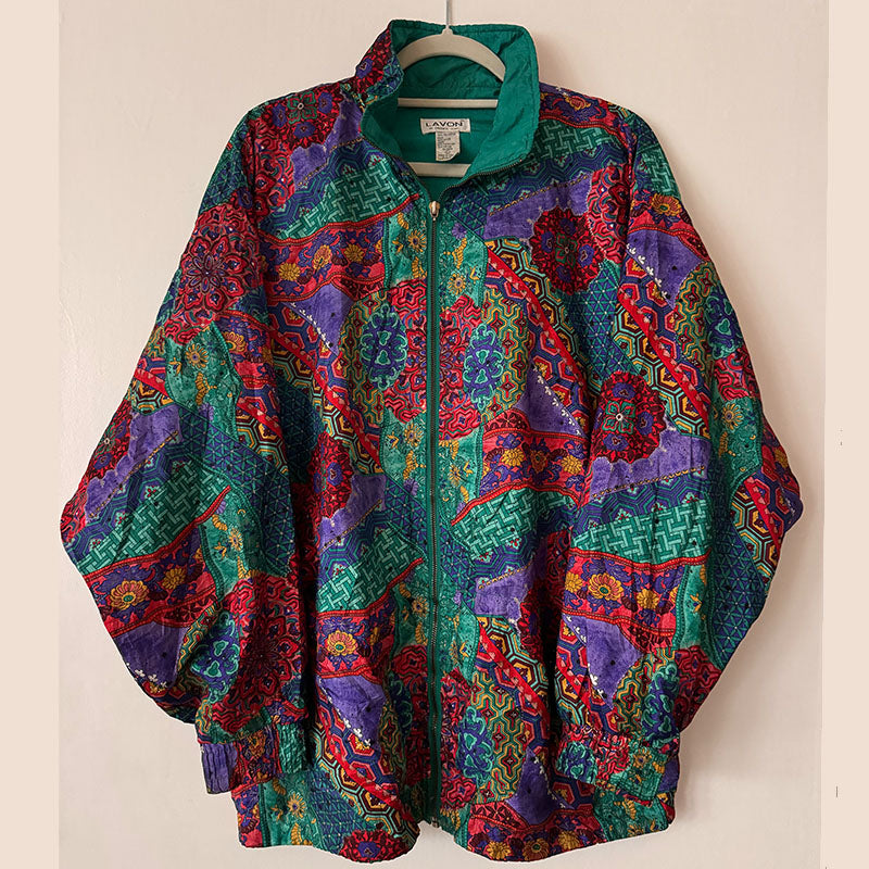 Multicoloured Funky Jacket - L