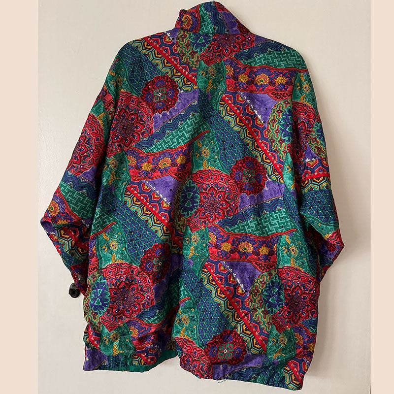 Multicoloured Funky Jacket - L