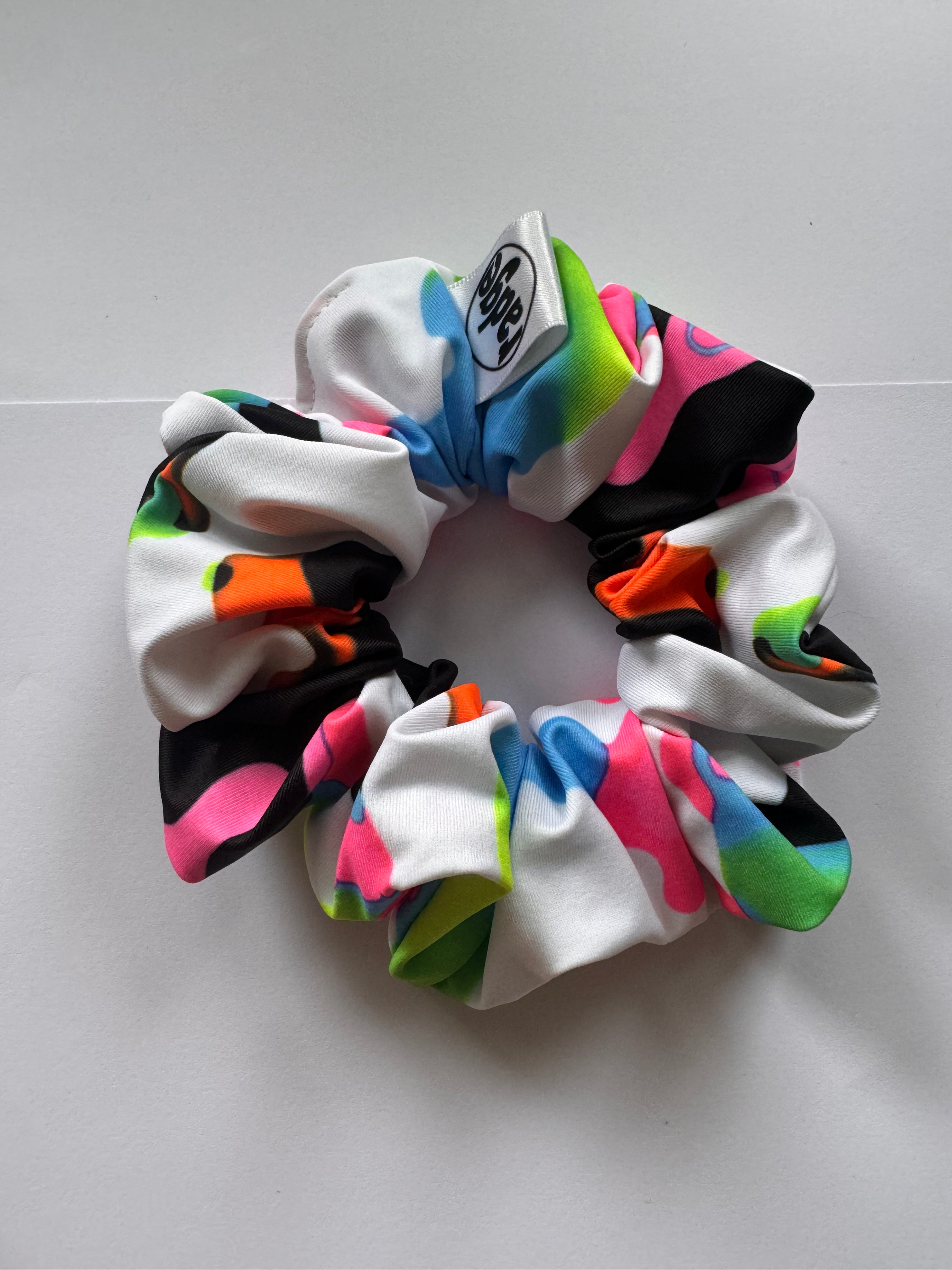 Neon Multicolour Scrunchie