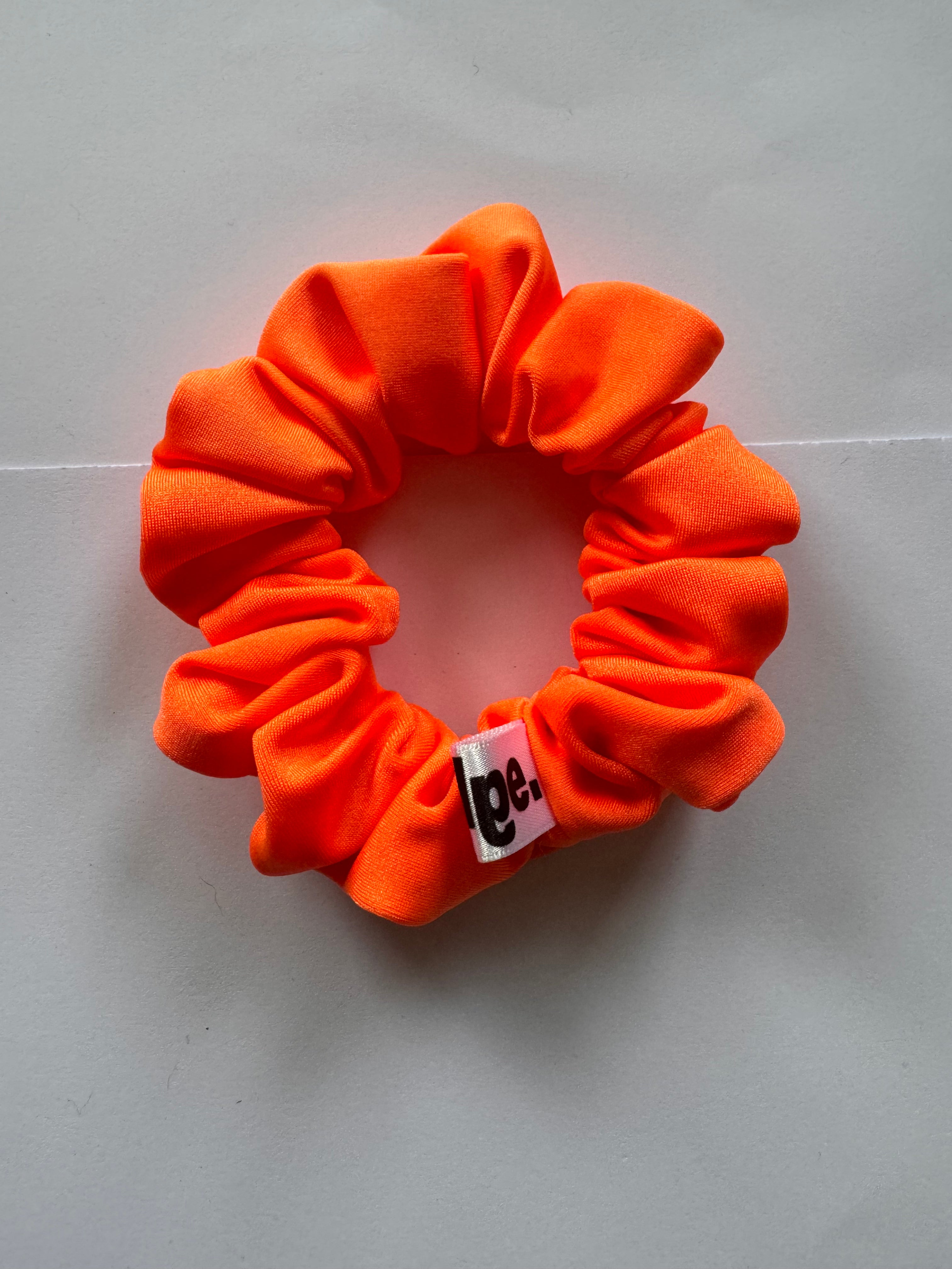 Orange Mini Scrunchie