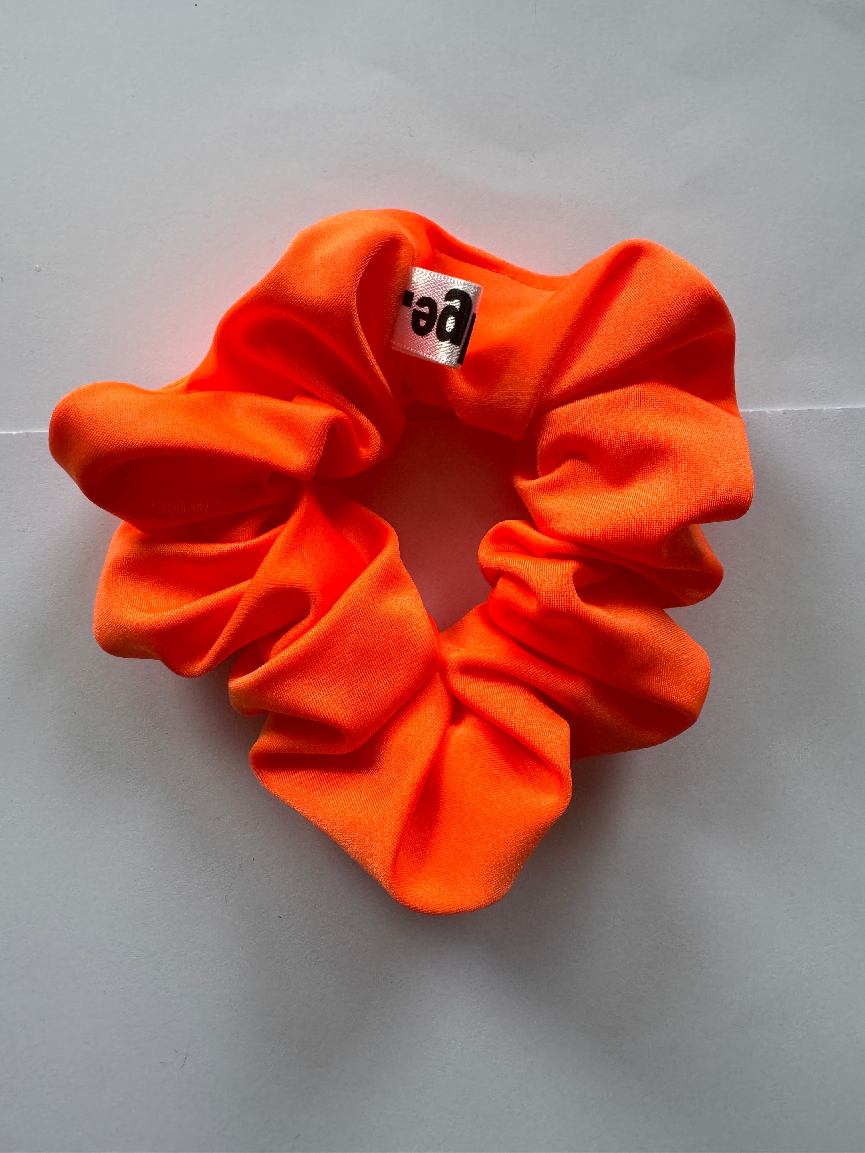 Orange Scrunchie