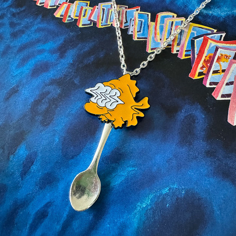 'Blinky Blimpson' Spoon Necklace