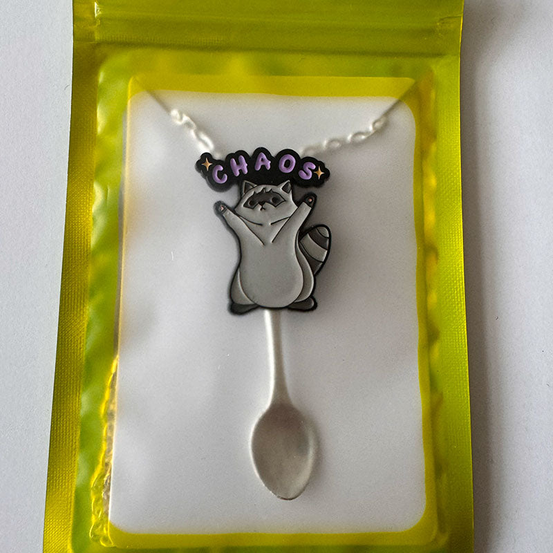 'Chaos' Spoon Necklace