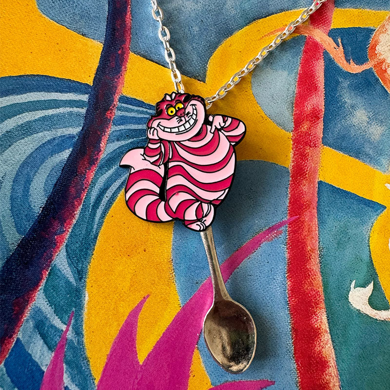 'Cheshire Cat' Spoon Necklace