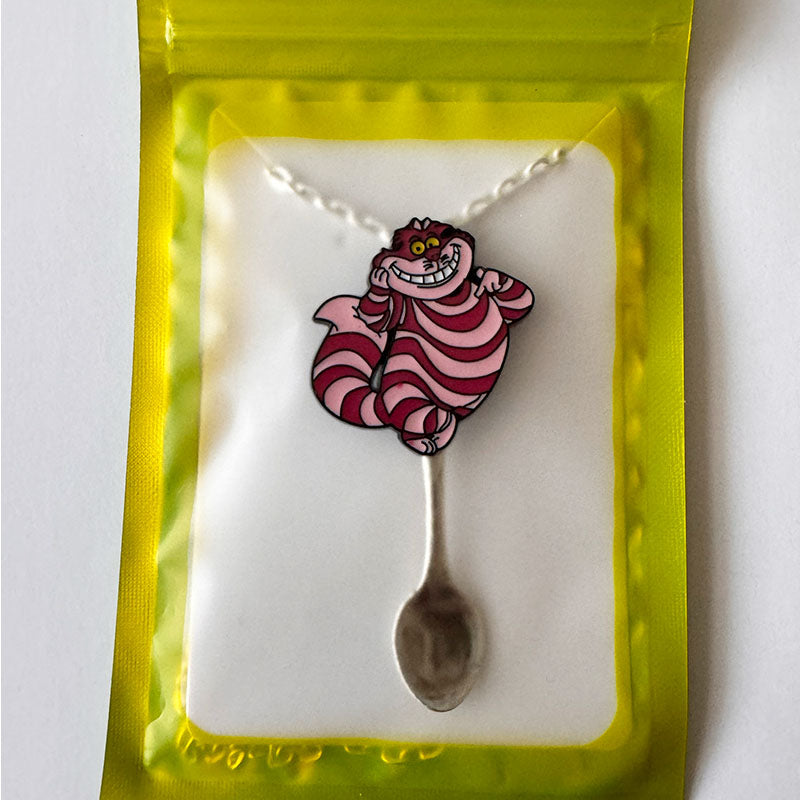 'Cheshire Cat' Spoon Necklace