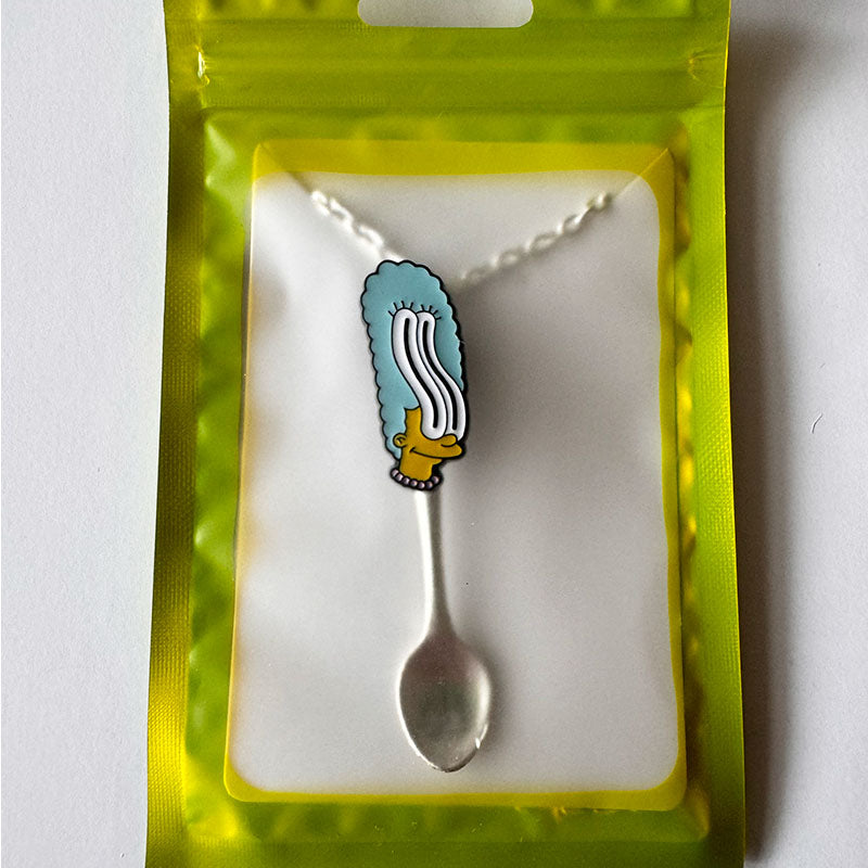 'Marge Blimpson' Spoon Necklace